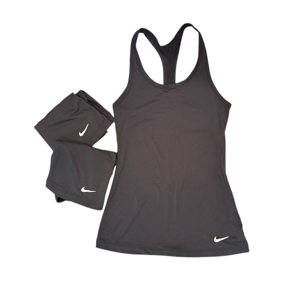 Nike Tops - Nike Black Activewear Set of 3 new no tags tops Sz XS
